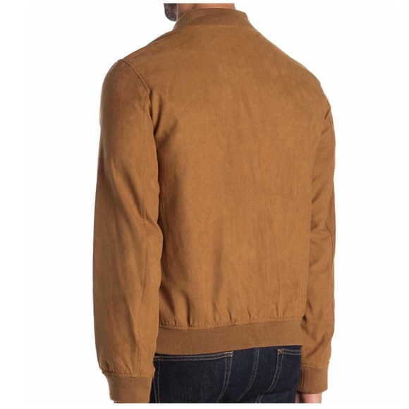 Levi's Faux Suede Varsity Bomber Jacket Men’s XL - Picture 3 of 11